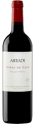 viñas de gain vino tinto crianza bodegas artadi la rioja alavesa españa