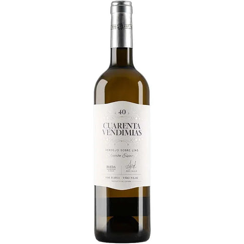 cuarenta vendimias verdejo vino blanco bodega cuatro rayas rueda castilla leon españa