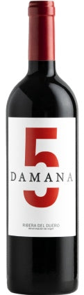 damana 5 vino tinto roble bodegas tabula ribera duero castilla leon españa