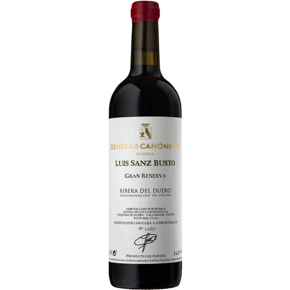 Dehesa de los Canónigos Gran Reserva Luis Sanz Busto vino tinto ribera del duero castilla leon españa