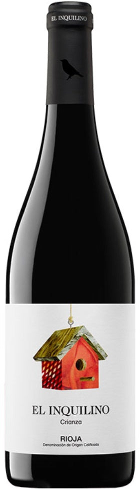 El inquilino Tinto Crianza vino viña zorzal la rioja españa
