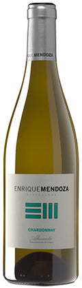 Enrique Mendoza Chardonnay 2017 vino blanco de Alicante Bodega Enrique Mendoza