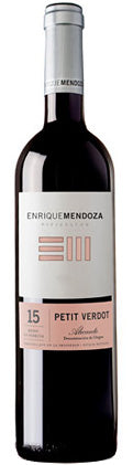 Enrique Mendoza Petit Verdot 2016 vino tinto de Alicante