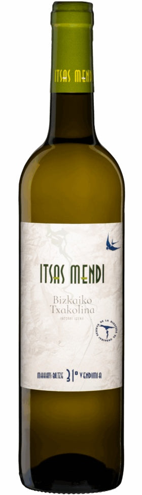 itsasmendi bizkaiko txakolina vino blanco pais vasco españa