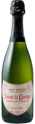 cava juve y camps brut nature reserva de familia