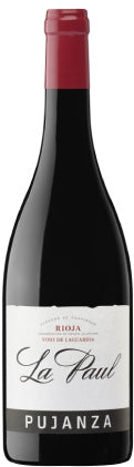 la paul vino tinto bodegas pujanza rioja españa