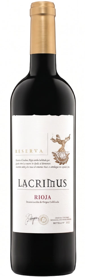 lacrimus reserva vino tinto bodegas rodriguez y sanzo rioja españa