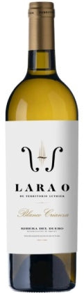 lara o blanco crianza vino con barrica bodegas territorio luthier ribera duero castilla leon españa