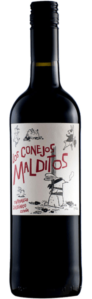 los malditos conejos tinto vino bodegas mas que vinos toledo castilla la mancha españa