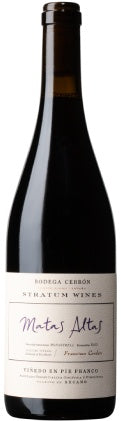 matas altas vino tinto crianza bodegas cerron stratum wines jumilla castilla la mancha españa