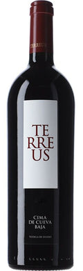 botella de vino tinto terreus de bodega mauro duero castilla leon españa
