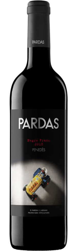 pardas negre franc vino tinto celler pardas cataluña españa penedes