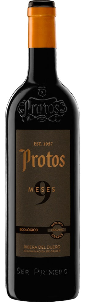 protos 9 meses ecologico vino tinto crianza bodegas protos ribera del duero castilla leon españa