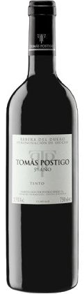 tomas postigo 5 año vino tinto ribera del duero castilla leon españa