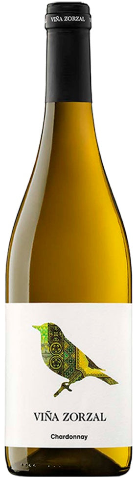 viña zorzal chardonnay vino blanco joven bodegas viña zorzal navarra españa