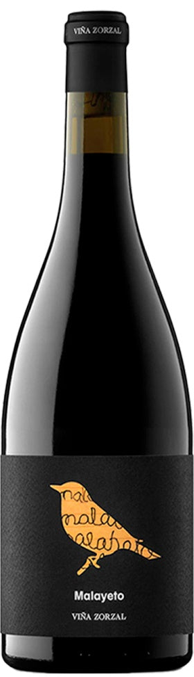 malayeto vino tinto barrica bodegas viña zorzal navarra españa